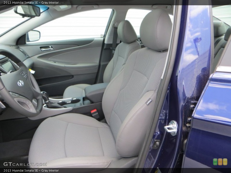 Gray Interior Front Seat for the 2013 Hyundai Sonata SE #80493205