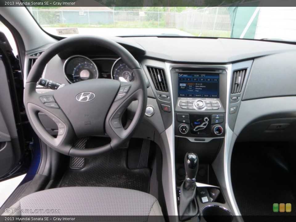 Gray Interior Dashboard for the 2013 Hyundai Sonata SE #80493287