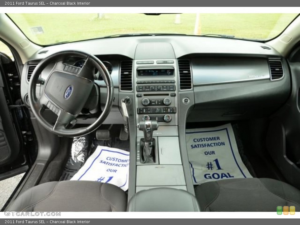 Charcoal Black Interior Dashboard for the 2011 Ford Taurus SEL #80493376