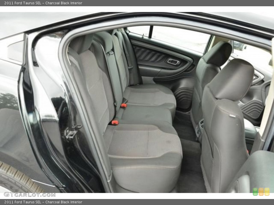 Charcoal Black Interior Rear Seat for the 2011 Ford Taurus SEL #80493420