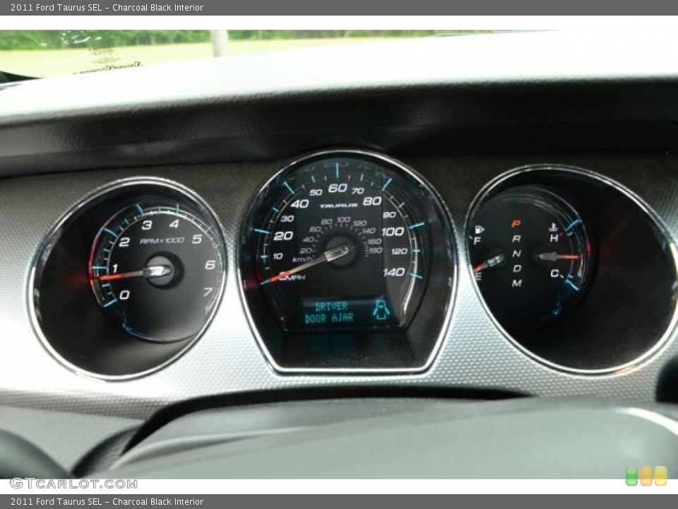 Charcoal Black Interior Gauges for the 2011 Ford Taurus SEL #80493565