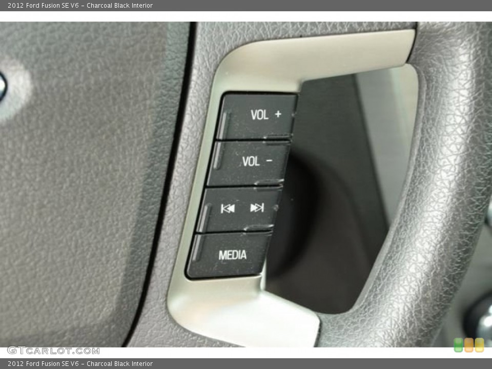 Charcoal Black Interior Controls for the 2012 Ford Fusion SE V6 #80494272