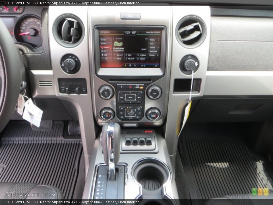 Raptor Black Leather/Cloth Interior Controls for the 2013 Ford F150 SVT Raptor SuperCrew 4x4 #80495044