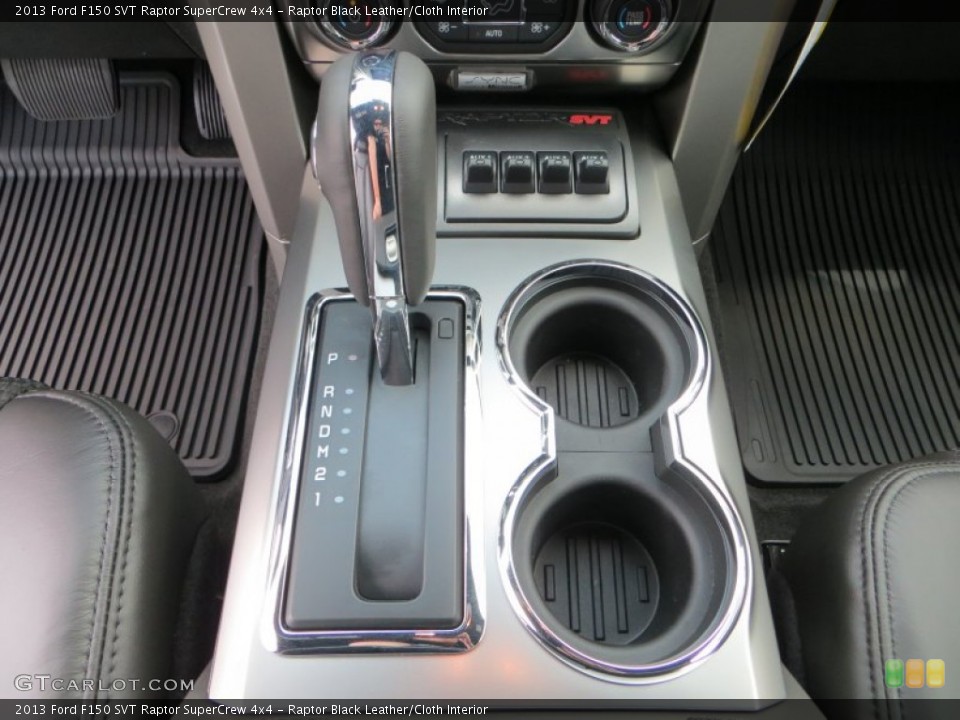Raptor Black Leather/Cloth Interior Transmission for the 2013 Ford F150 SVT Raptor SuperCrew 4x4 #80495140