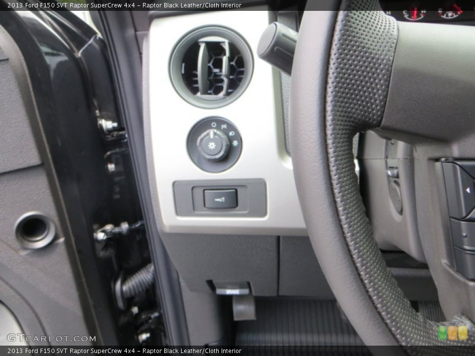 Raptor Black Leather/Cloth Interior Controls for the 2013 Ford F150 SVT Raptor SuperCrew 4x4 #80495206