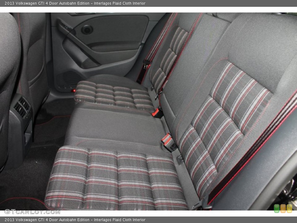 Interlagos Plaid Cloth Interior Photo for the 2013 Volkswagen GTI 4 Door Autobahn Edition #80497621