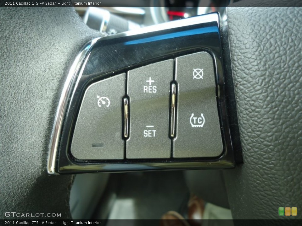 Light Titanium Interior Controls for the 2011 Cadillac CTS -V Sedan #80497783