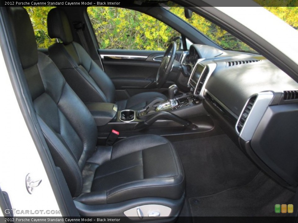 Black Interior Photo for the 2012 Porsche Cayenne  #80498239