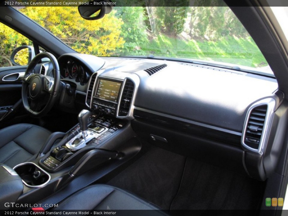 Black Interior Dashboard for the 2012 Porsche Cayenne  #80498284