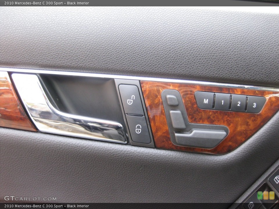 Black Interior Controls for the 2010 Mercedes-Benz C 300 Sport #80498406