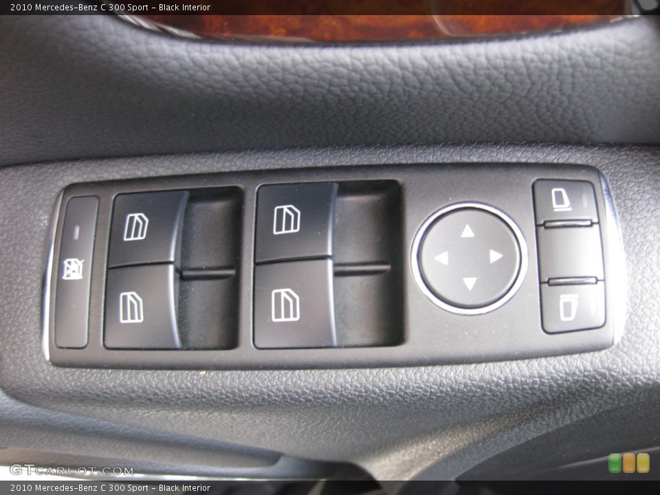Black Interior Controls for the 2010 Mercedes-Benz C 300 Sport #80498528