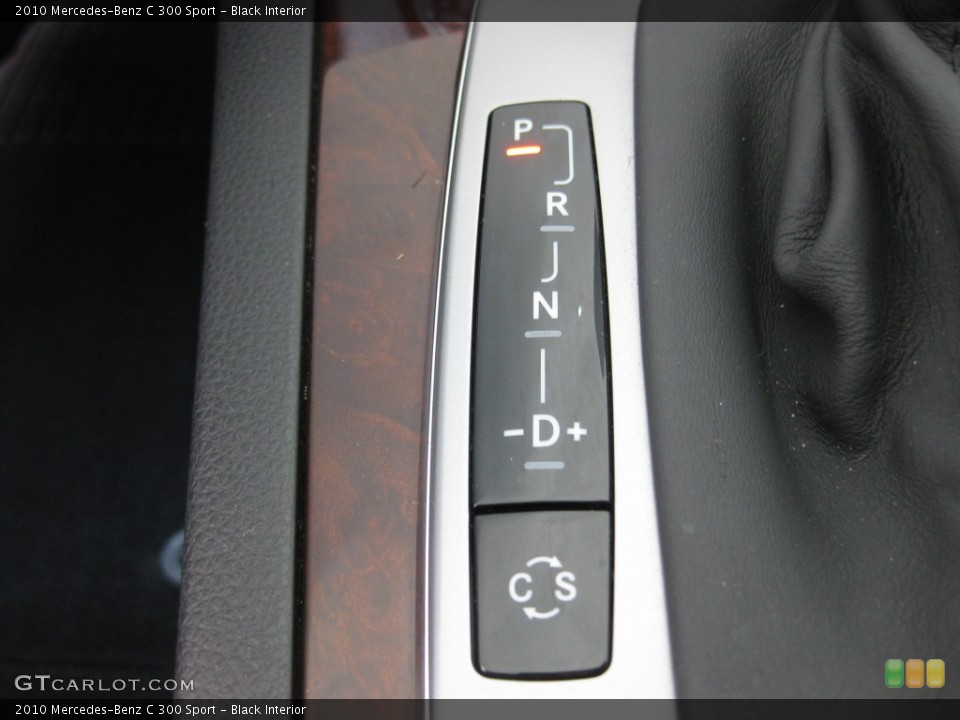 Black Interior Transmission for the 2010 Mercedes-Benz C 300 Sport #80498907