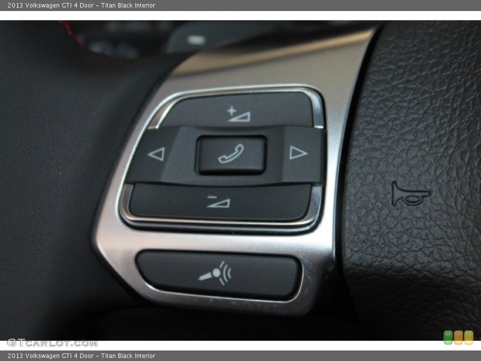 Titan Black Interior Controls for the 2013 Volkswagen GTI 4 Door #80498920