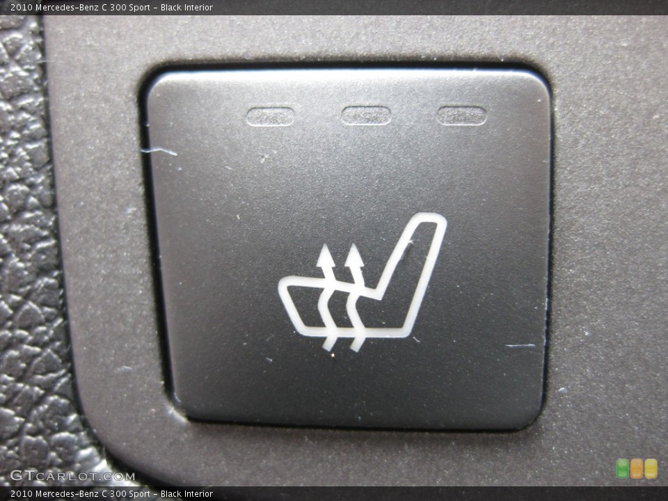 Black Interior Controls for the 2010 Mercedes-Benz C 300 Sport #80499175