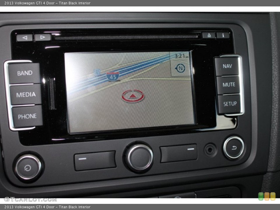 Titan Black Interior Navigation for the 2013 Volkswagen GTI 4 Door #80499538