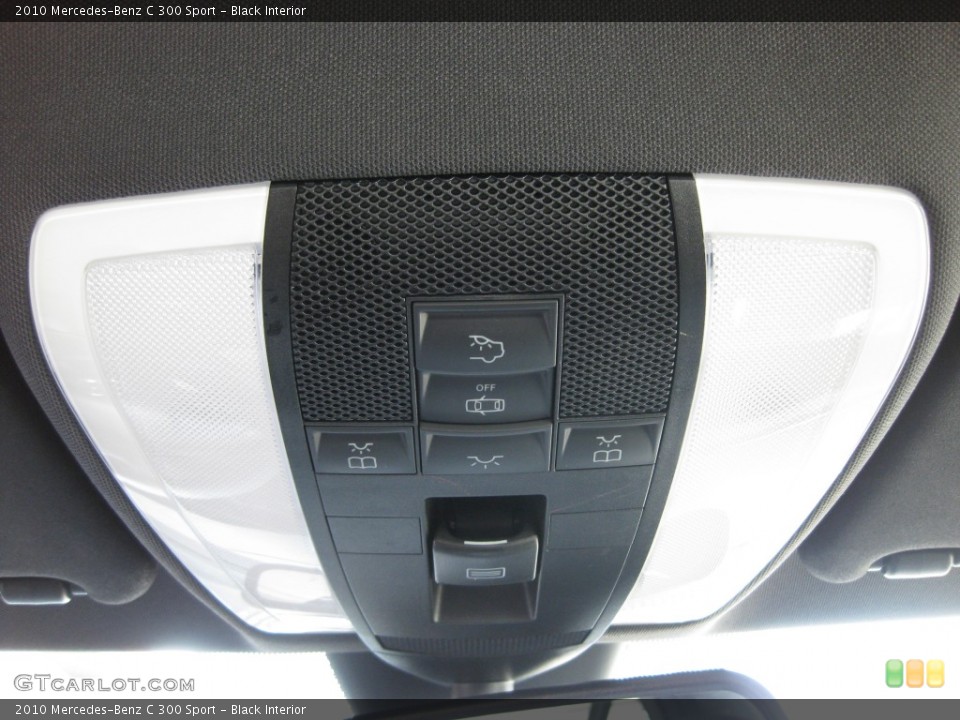 Black Interior Controls for the 2010 Mercedes-Benz C 300 Sport #80499608