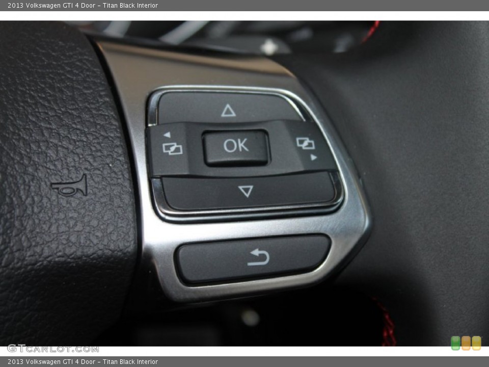 Titan Black Interior Controls for the 2013 Volkswagen GTI 4 Door #80499632
