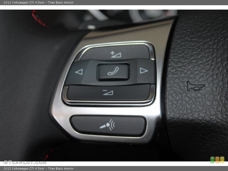 Titan Black Interior Controls for the 2013 Volkswagen GTI 4 Door #80499649