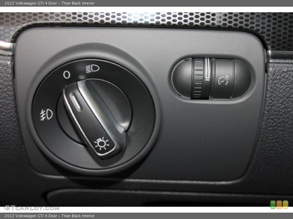 Titan Black Interior Controls for the 2013 Volkswagen GTI 4 Door #80499685