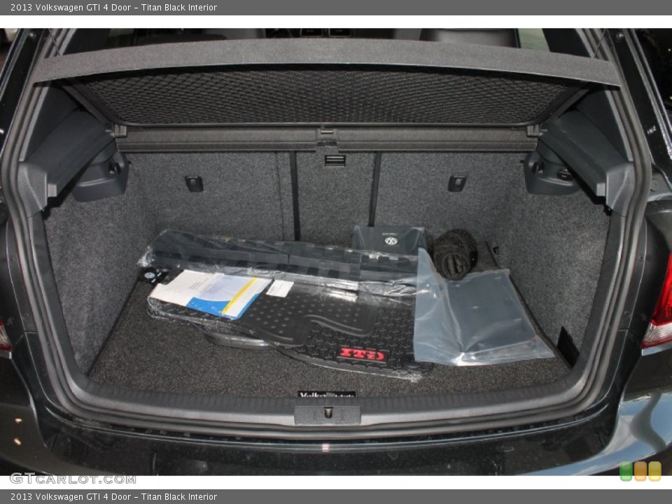Titan Black Interior Trunk for the 2013 Volkswagen GTI 4 Door #80499772