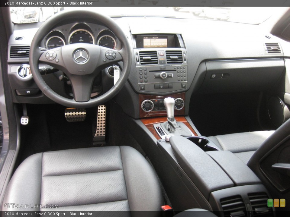 Black Interior Dashboard for the 2010 Mercedes-Benz C 300 Sport #80500000