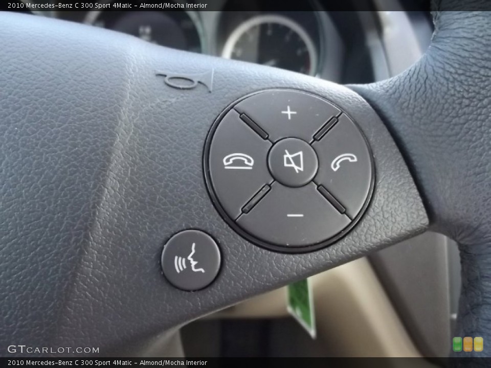 Almond/Mocha Interior Controls for the 2010 Mercedes-Benz C 300 Sport 4Matic #80500419