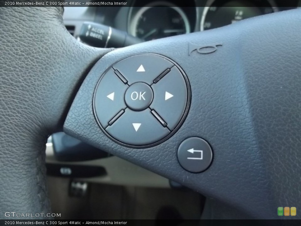 Almond/Mocha Interior Controls for the 2010 Mercedes-Benz C 300 Sport 4Matic #80500444