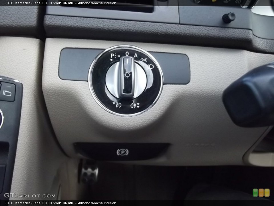 Almond/Mocha Interior Controls for the 2010 Mercedes-Benz C 300 Sport 4Matic #80500555