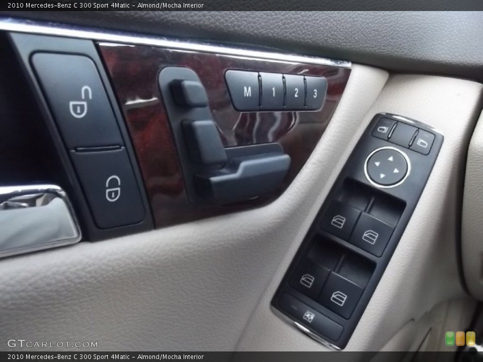 Almond/Mocha Interior Controls for the 2010 Mercedes-Benz C 300 Sport 4Matic #80500575