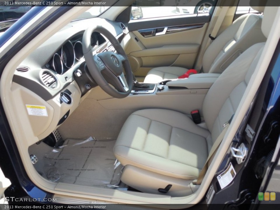 Almond/Mocha Interior Photo for the 2013 Mercedes-Benz C 250 Sport #80501881