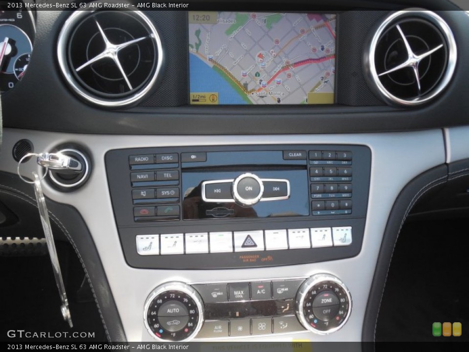 AMG Black Interior Controls for the 2013 Mercedes-Benz SL 63 AMG Roadster #80502346