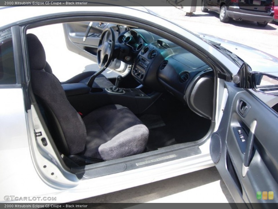 Black Interior Photo for the 2000 Mitsubishi Eclipse GS Coupe #80502655