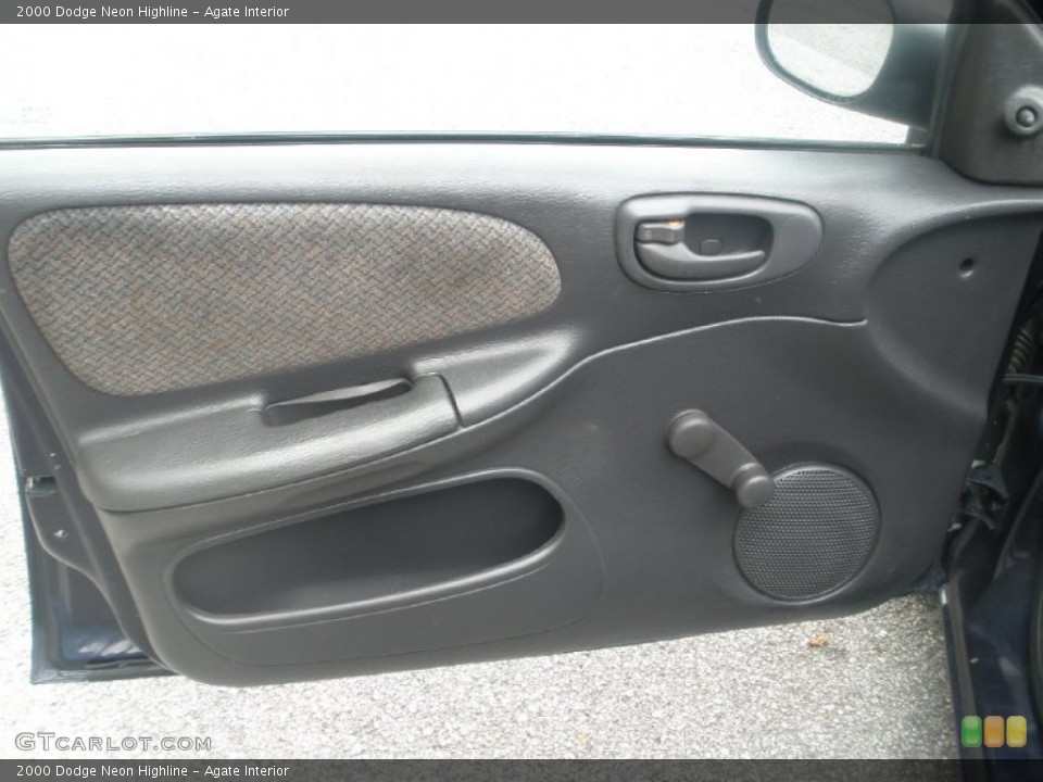 Agate Interior Door Panel for the 2000 Dodge Neon Highline #80502838