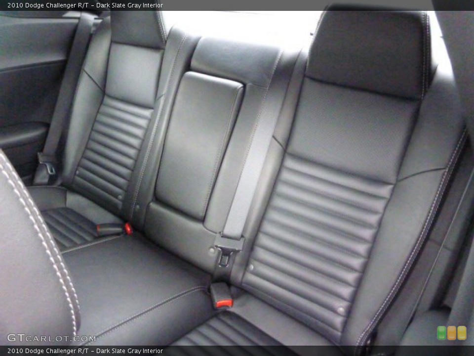 Dark Slate Gray Interior Rear Seat for the 2010 Dodge Challenger R/T #80503269