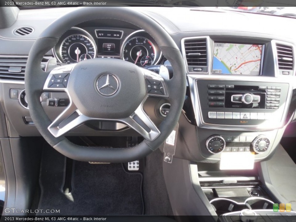 Black Interior Dashboard for the 2013 Mercedes-Benz ML 63 AMG 4Matic #80504623