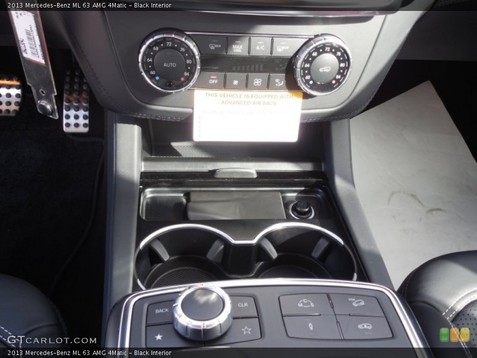 Black Interior Controls for the 2013 Mercedes-Benz ML 63 AMG 4Matic #80504749