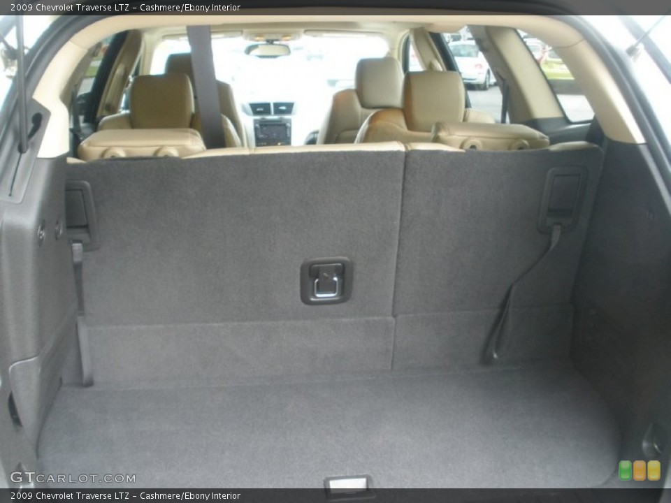 Cashmere/Ebony Interior Trunk for the 2009 Chevrolet Traverse LTZ #80504963