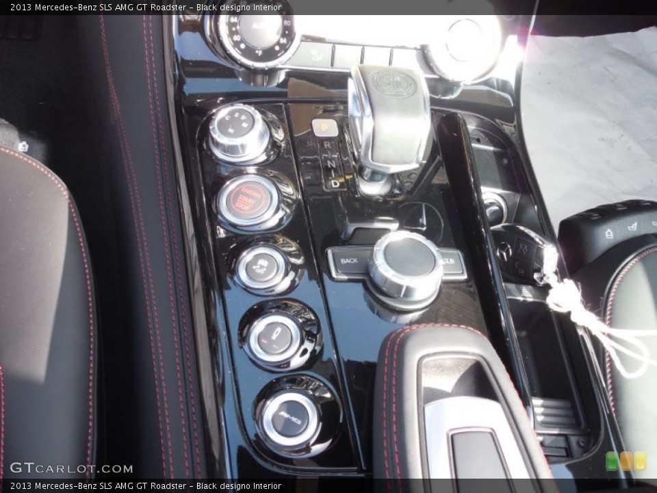 Black designo Interior Transmission for the 2013 Mercedes-Benz SLS AMG GT Roadster #80505319