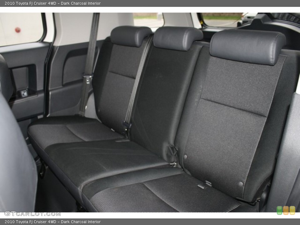 Dark Charcoal Interior Rear Seat for the 2010 Toyota FJ Cruiser 4WD #80505817