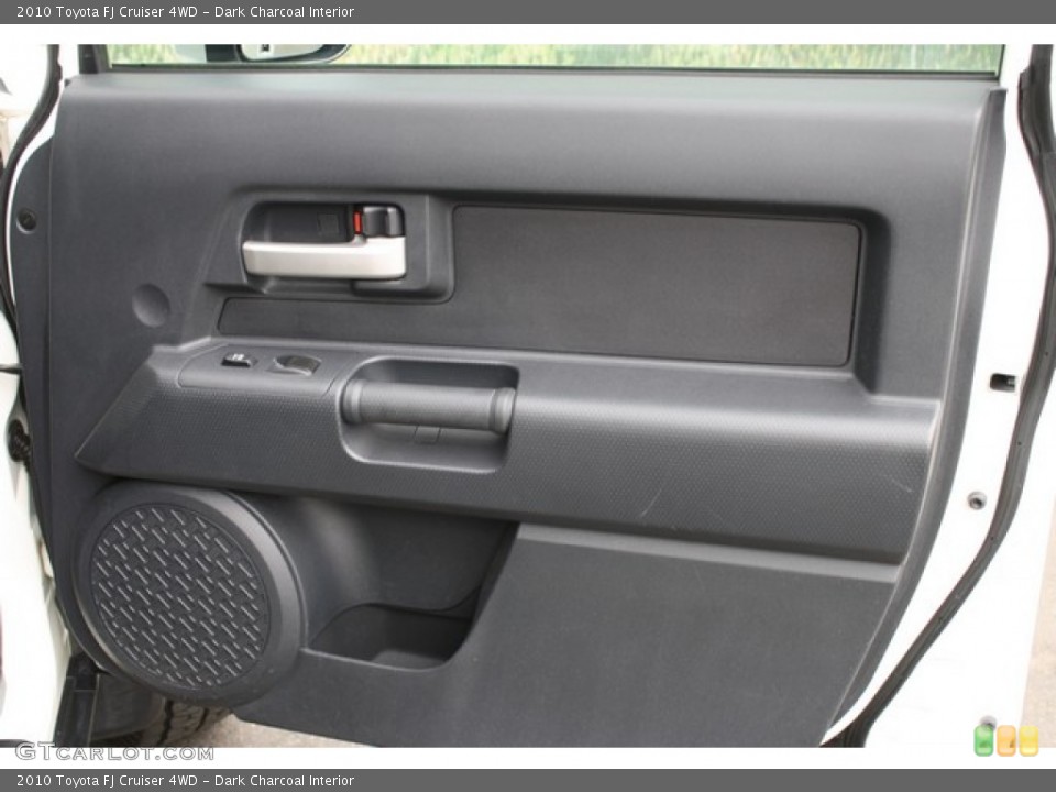 Dark Charcoal Interior Door Panel for the 2010 Toyota FJ Cruiser 4WD #80505861