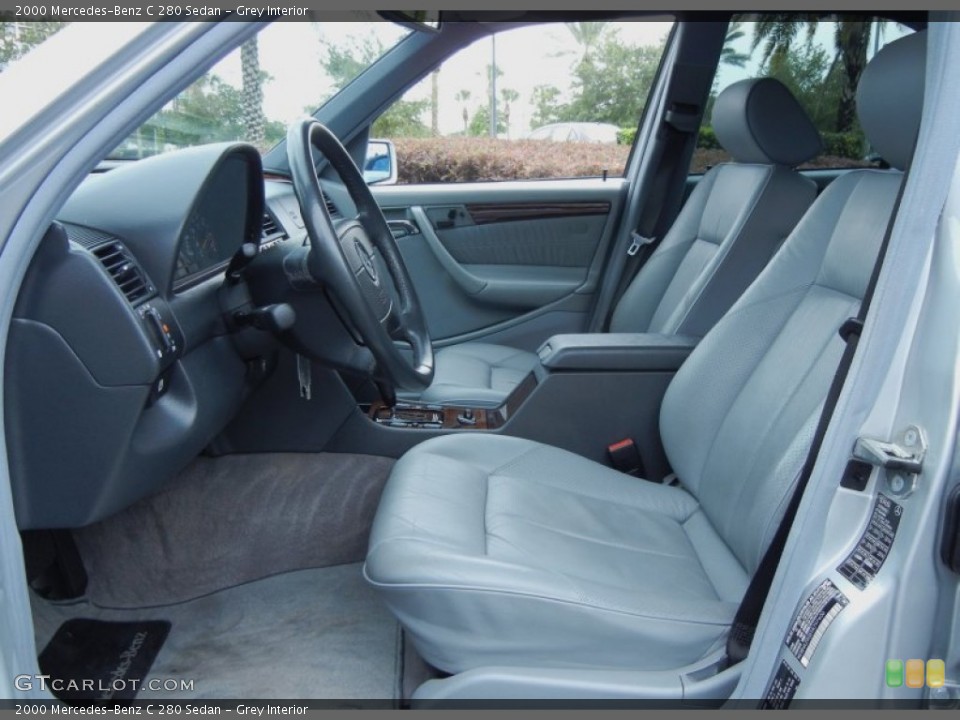 Grey Interior Photo for the 2000 Mercedes-Benz C 280 Sedan #80505862