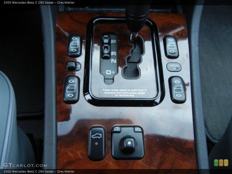 Grey Interior Transmission for the 2000 Mercedes-Benz C 280 Sedan #80506099