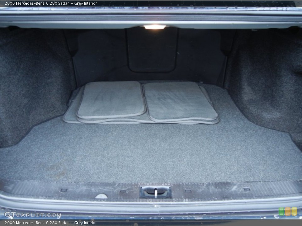 Grey Interior Trunk for the 2000 Mercedes-Benz C 280 Sedan #80506138