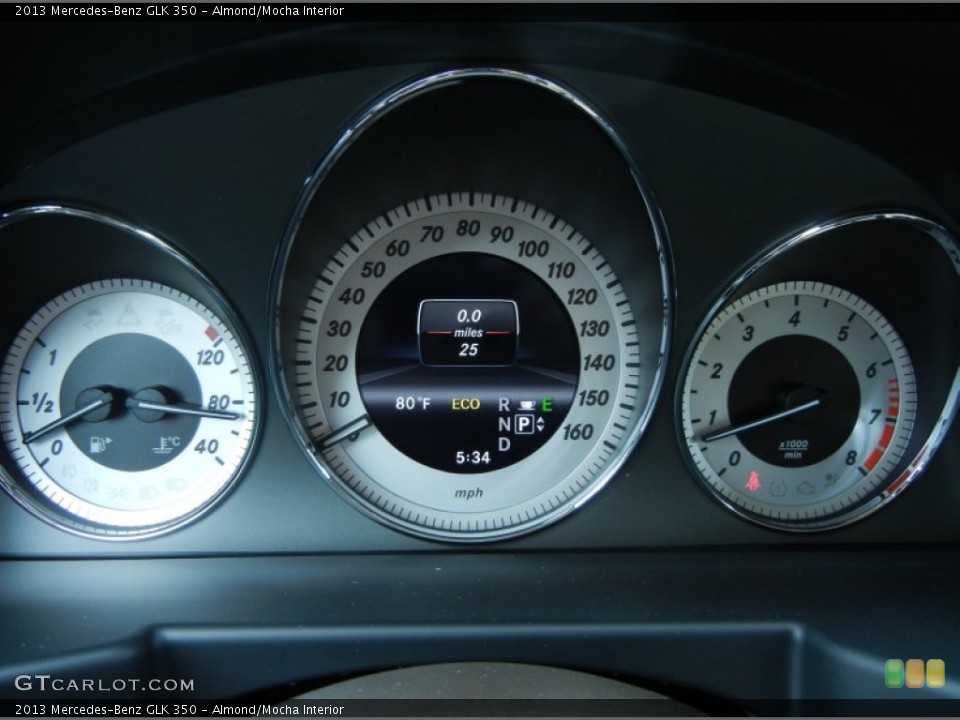 Almond/Mocha Interior Gauges for the 2013 Mercedes-Benz GLK 350 #80508847