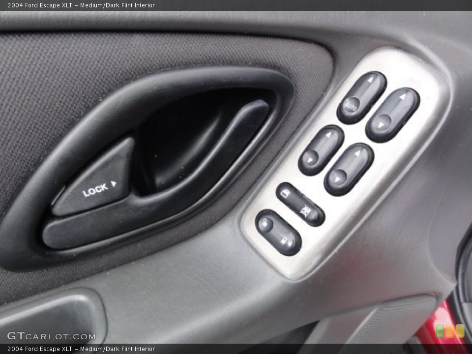 Medium/Dark Flint Interior Controls for the 2004 Ford Escape XLT #80508919