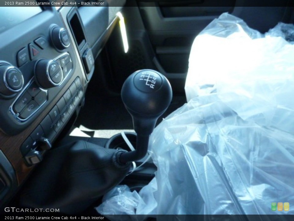 Black Interior Transmission for the 2013 Ram 2500 Laramie Crew Cab 4x4 #80512720