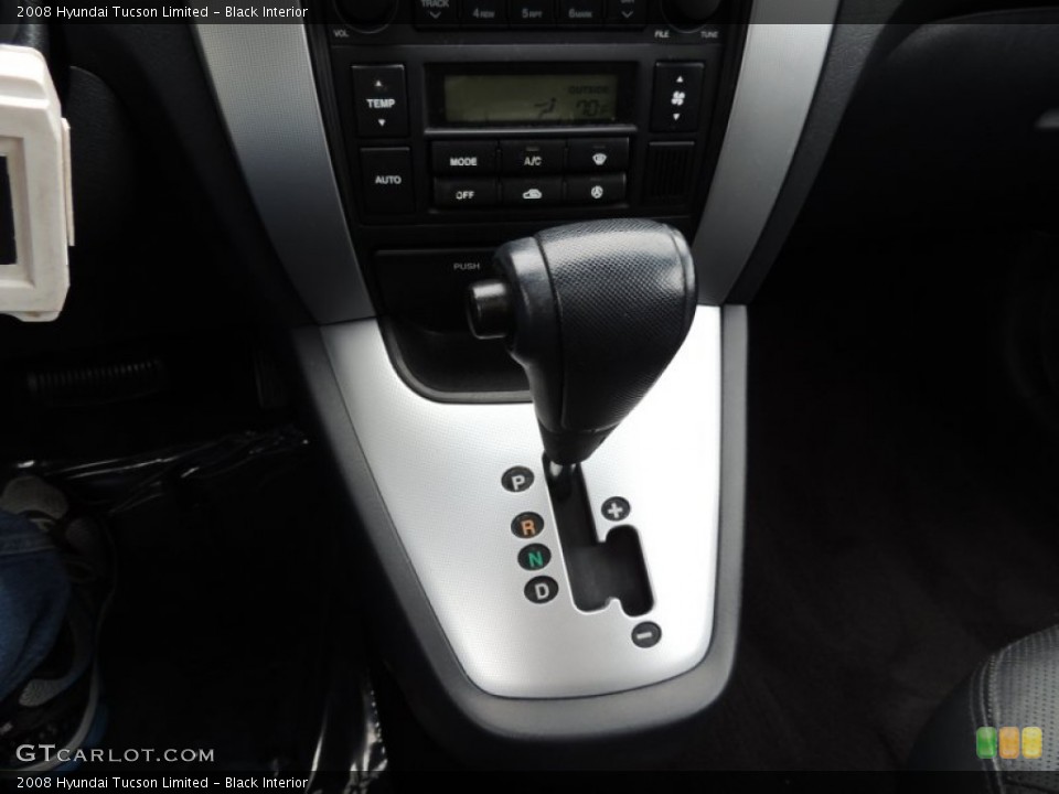 Black Interior Transmission for the 2008 Hyundai Tucson Limited #80514870