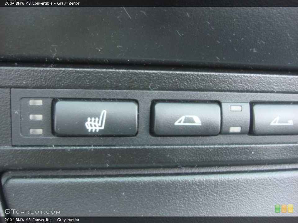 Grey Interior Controls for the 2004 BMW M3 Convertible #80515909