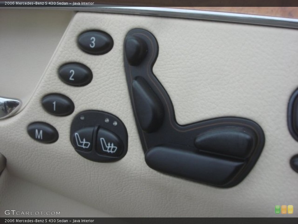 Java Interior Controls for the 2006 Mercedes-Benz S 430 Sedan #80517265