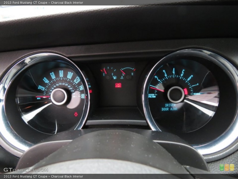 Charcoal Black Interior Gauges for the 2013 Ford Mustang GT Coupe #80518972
